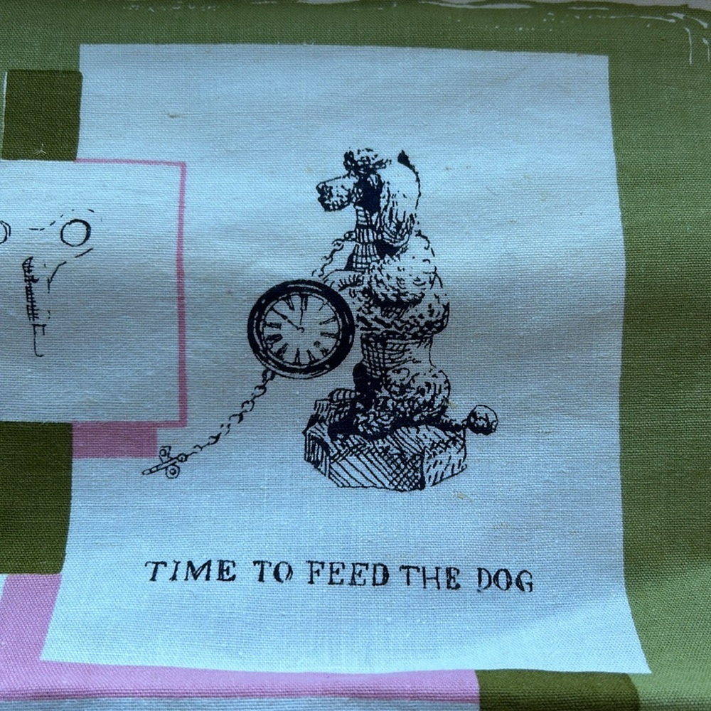 Field crest vintage kitchen fashion T Towel time to & time for made in USA nwot. - Picture 10 of 17